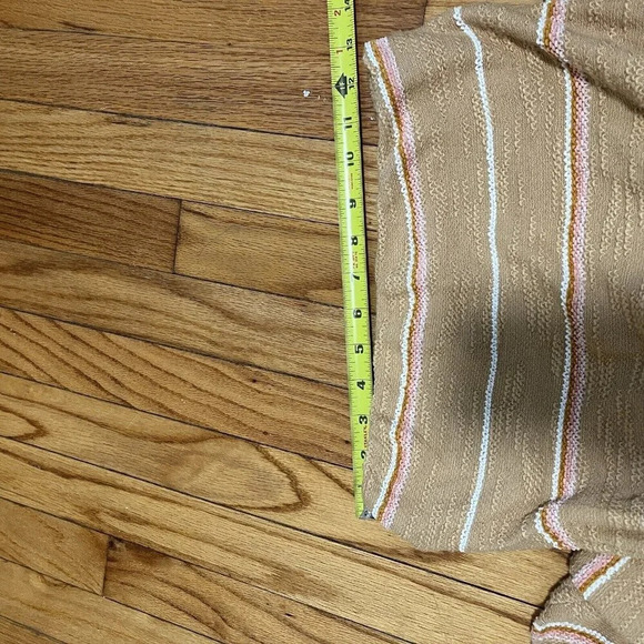 L Space Sunrise Striped North Shore Jumper Strapless Jumpsuit in Brown Size XS - Picture 7 of 9